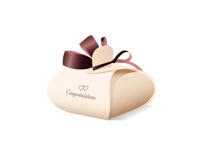 包裹礼品盒模切图/刀模图EPS源文件