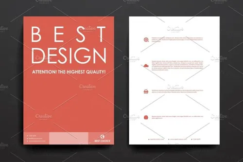 经典棕色画册封面 Set of Beautiful Brochures