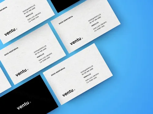 简约实用企业名片设计演示样机模板 Business Cards Mockup