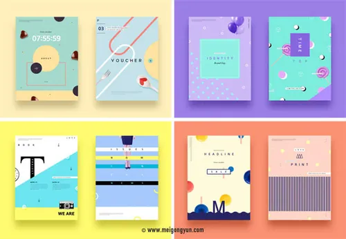 简约时尚海报Simple Fashion Posters