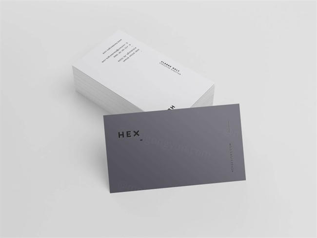HEX Business Card Template