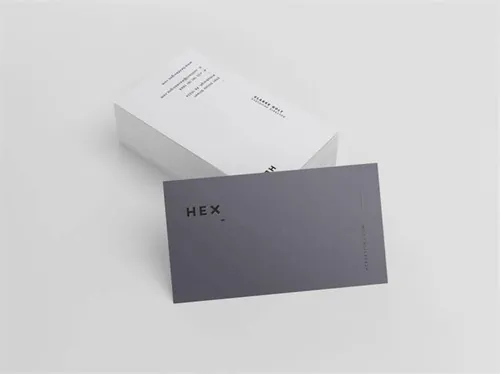 HEX Business Card Template