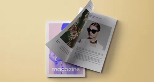书籍杂志模型PSD贴图模板Psd Magazine Mockup