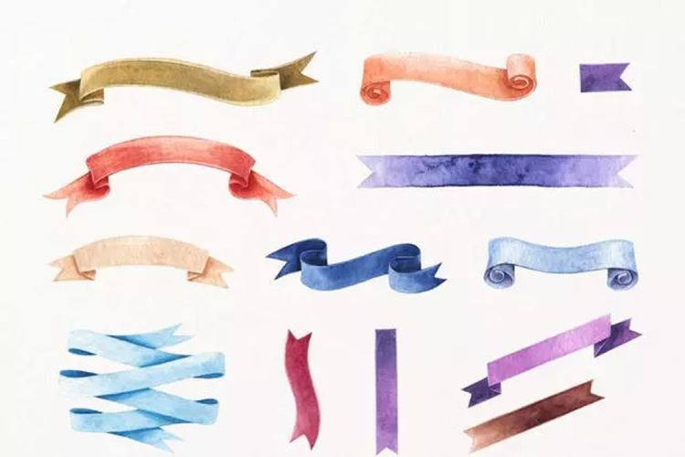 多元素魔法水彩插图  Enchanted Watercolo