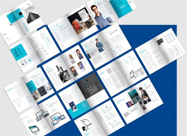 商务商业提案时尚杂志书籍装帧设计模板 proposal from yrucd