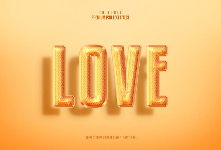 高质量奢华金箔气球立体字体特效文本样式PSD智能对象模板