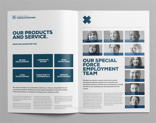 时尚高端多用途的高品质提案品牌手册画册杂志楼书设计模板 proposal