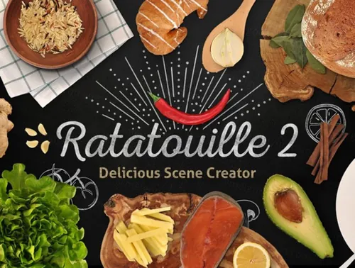 餐饮美食食材蔬菜水果西餐甜品面包红酒PNG免抠设计素材Rat