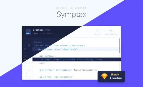Symptax Syntax Highlighter Daily UI #086 每日UI