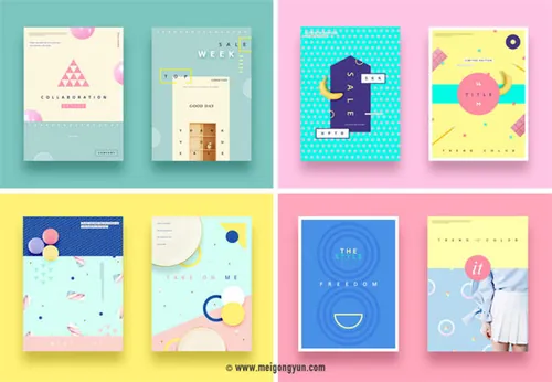 简约时尚海报Simple Fashion Posters