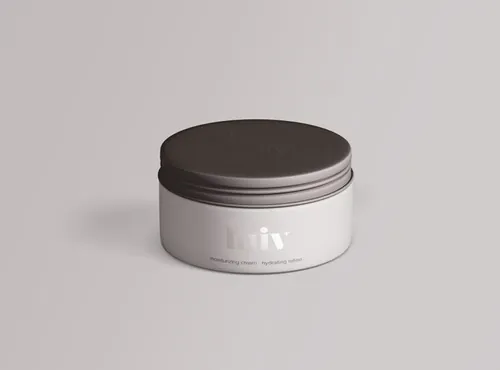 化妆品膏霜盒包装设计样机  Cosmetics Jar Mockup