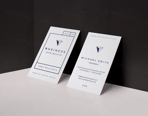 高端企业名片样机 Psd Business Card Mock-Up Vol27
