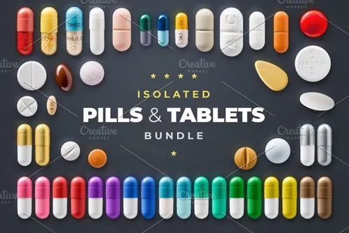 高质量医院药丸胶囊药片药物药品拜耳PNG免抠图合辑 Pill