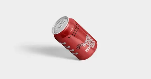 碳酸饮料易拉罐外观设计图样机模板 Tin Soda Can Mockups