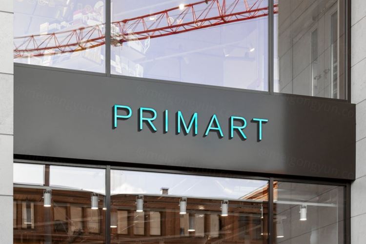 店面招牌Logo样机模板v4 3d Logo Storefront Sign Mockup