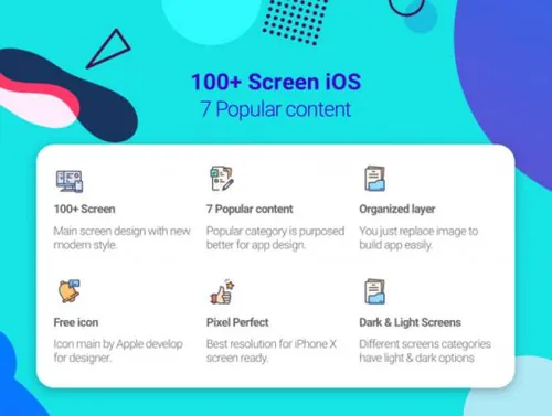 多用途时尚创意流行移动手机应用程序原型设计UI工具包Prototype 86