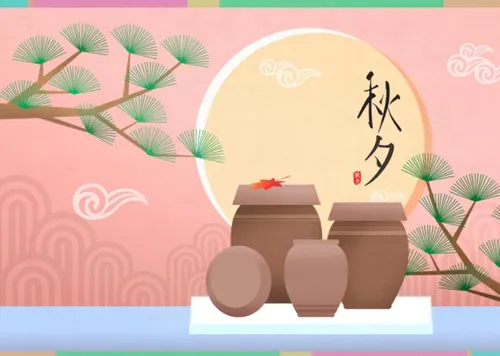 中国传统节日中秋佳节月亮节日团圆矢量卡通海报插图设计素材Mid autumn