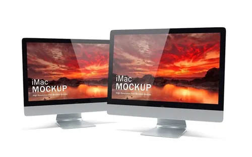 iMac 组合样机（PSD）