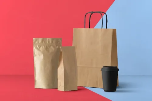 原色纸包装设计PSD贴图模板Essential Mockup