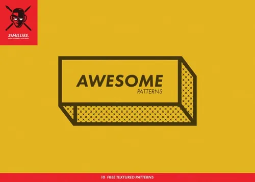 复古纹理图案设计素材10 Textured Patterns