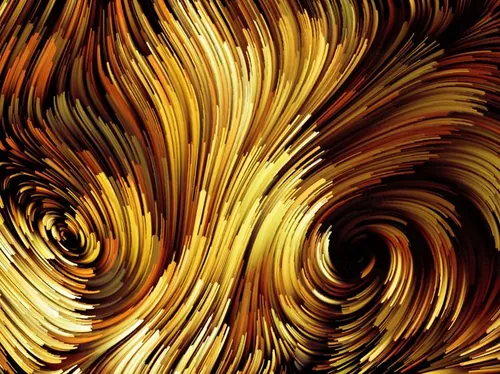 彩色渐变创意抽象线条梦幻水彩油画效果高清背景JPG图片设计素材模板8207