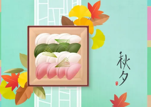 中国传统节日中秋佳节月亮节日团圆矢量卡通海报插图设计素材Mid autumn