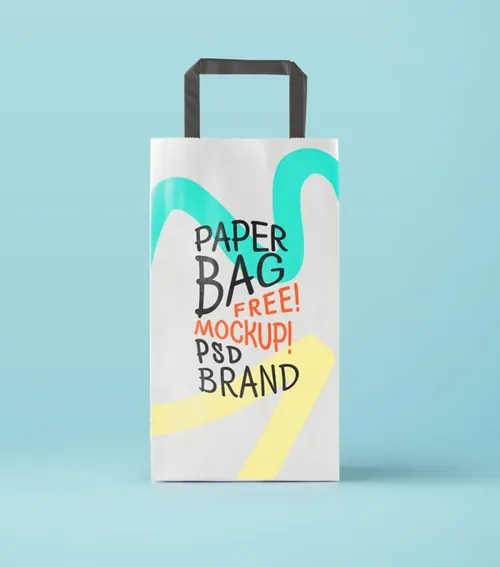 多功能psd纸袋样机 Psd Paper Bag Mockup Vol2