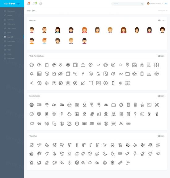 响应式Bootstrap风格管理信息中心CRM项目管理系统之