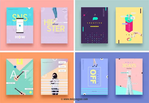 简约时尚海报Simple Fashion Posters