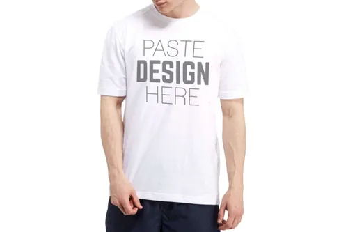 男士T恤模型PSD贴图模板Polo T-shirts Mock-up