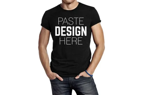 圆领T恤模型PSD贴图模板Polo T-shirts Mock-up