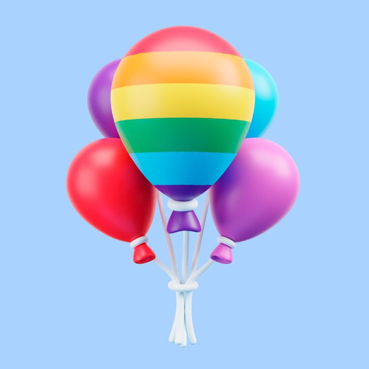 三维渲染卡通符号3D插画素材