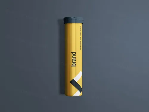 泡腾片外包装设计效果图样机 Effervescent Tablets Mockup