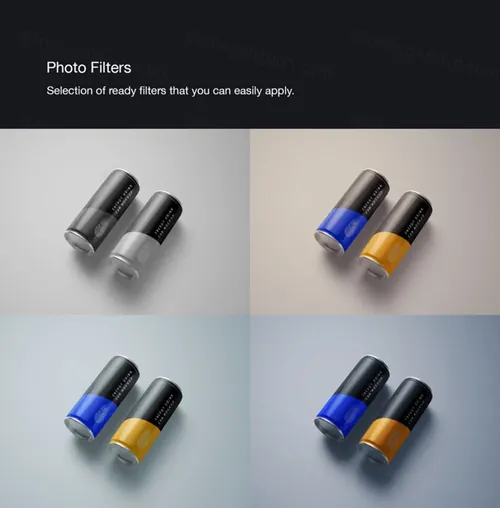 能量饮料易拉罐外观设计样机PSD模板 Energy Drink Can Mockup – PSD