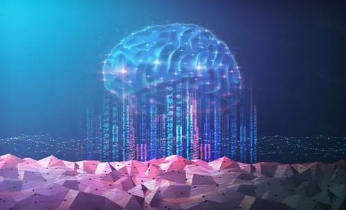 数字网络高科技数据分析程序编码黑客代码算法技术概念宣传海报背景素材