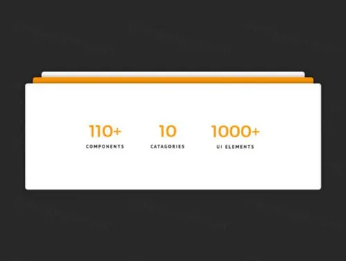 时尚电子商务社交媒体博客导航移动手机应用程序UI工具包OneBrand UI K