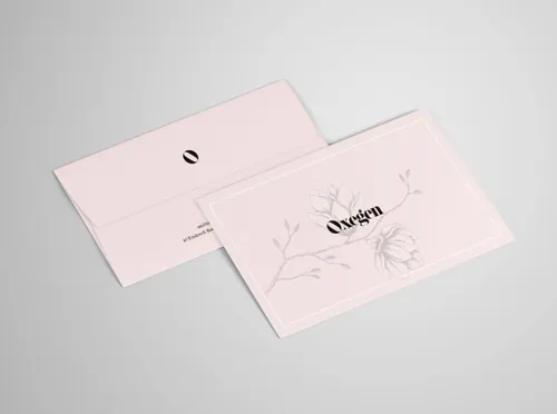 信封外观设计效果图样机模板 Envelope  Letter Mockups
