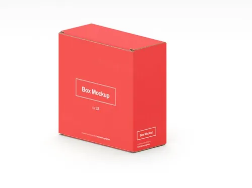 纸盒包装设计贴图样机PSD模板Box Mockups