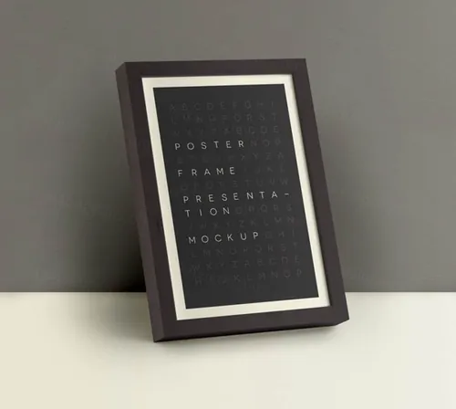 简约风画框相框作品预览样机 Psd Poster Frame Mockup Vol5