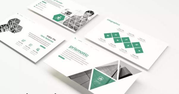 建筑企业技术展示Powerpoint模板素材 Prismatic – Powerpoint Template