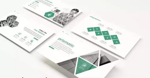 建筑企业技术展示Powerpoint模板素材 Prismatic – Powerpoint Template
