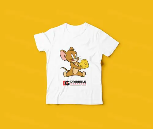 儿童T恤模型PSD模板Kids T-Shirt Mockup #056 样机模版