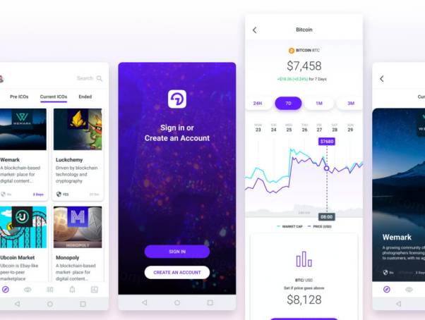 加密货币虚拟币app（sketch UI Kit工具包）