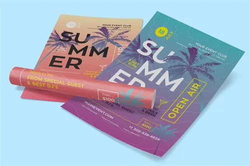 Summer Flyer/Poster Template