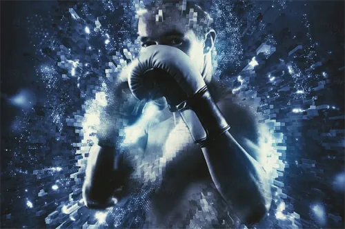 好莱坞大片立体格子照片处理效果PS动作插件 Grid Photosho