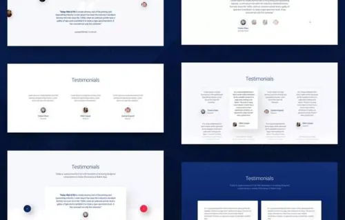 高端时尚的高品质Web UI Kits