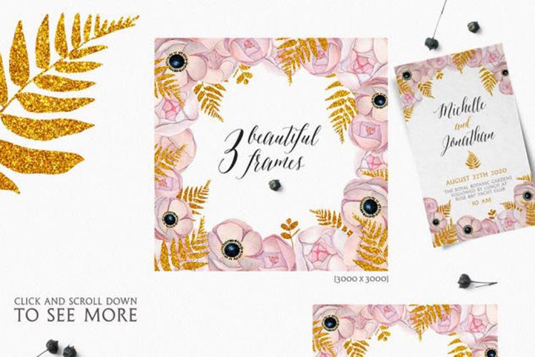 神奇白色魔法水彩插画 WHITE MAGIC waterco