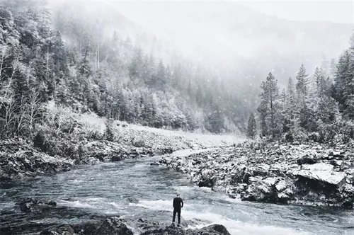 照片快速变成冬天风格效果PS动作插件 Winter Photoshop