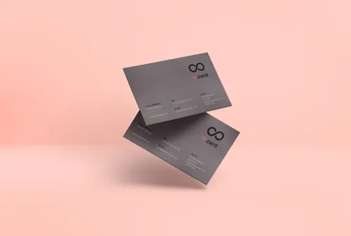 高质量名片模型PSD模板Psd Business Card Mock-Up