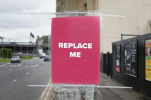 城市户外巨幅广告设计展示样机